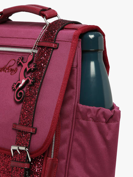 Sac à dos 2 compartiments Vintage fantasy 39 cm - Caméléon