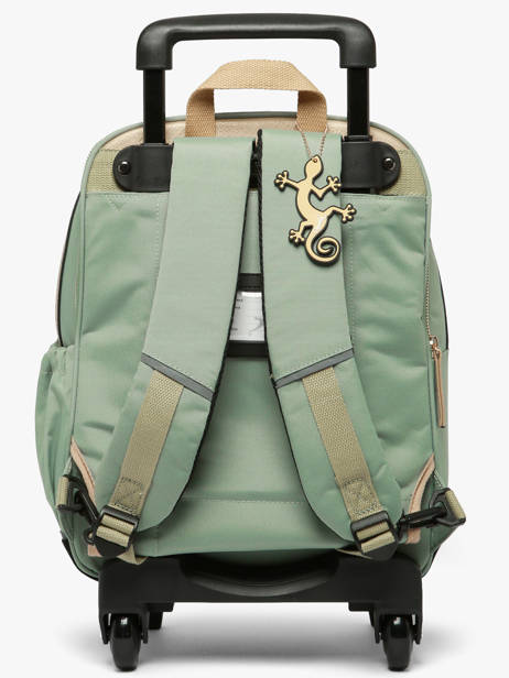 Sac à dos à roulettes 2 compartiments Vintage Fantasy 50 cm – Caméléon