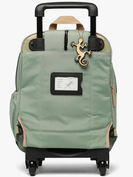 Sac à dos à roulettes 2 compartiments Vintage Fantasy 50 cm – Caméléon