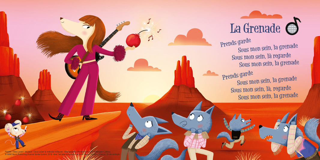 Livre musical – Mon premier Clara Luciani