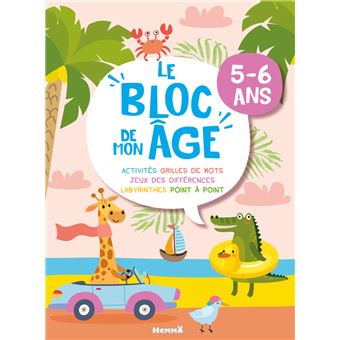 My 5-6 year old Giraffe and Croco activity block - Kids' activities