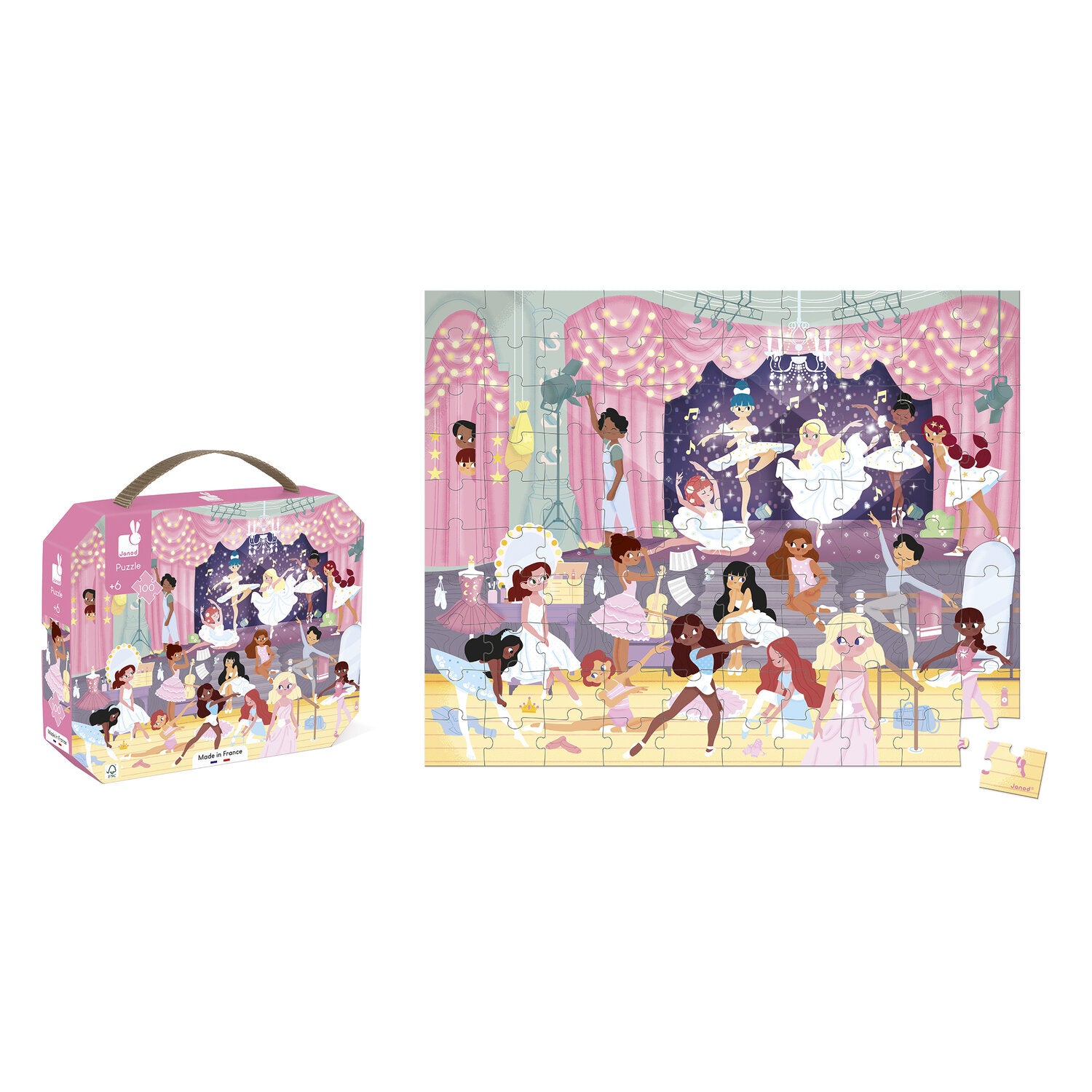 Puzzle les danceuses - 100pcs
