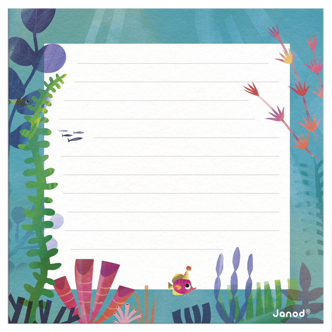 Carte puzzle anniversaire poulpe