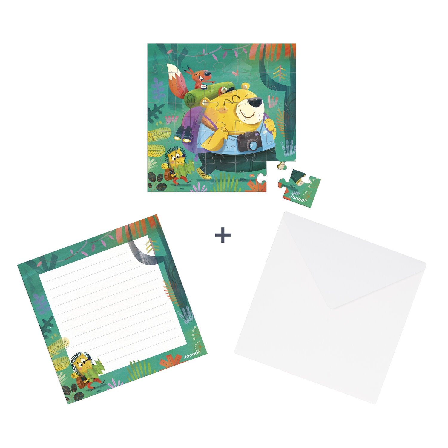 Carte puzzle randonnée