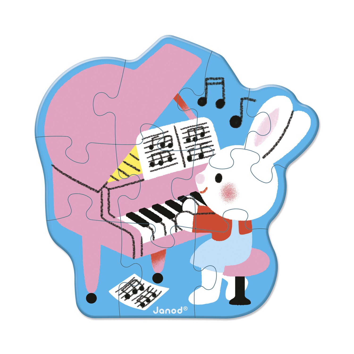 5 Puzzles évolutifs musique