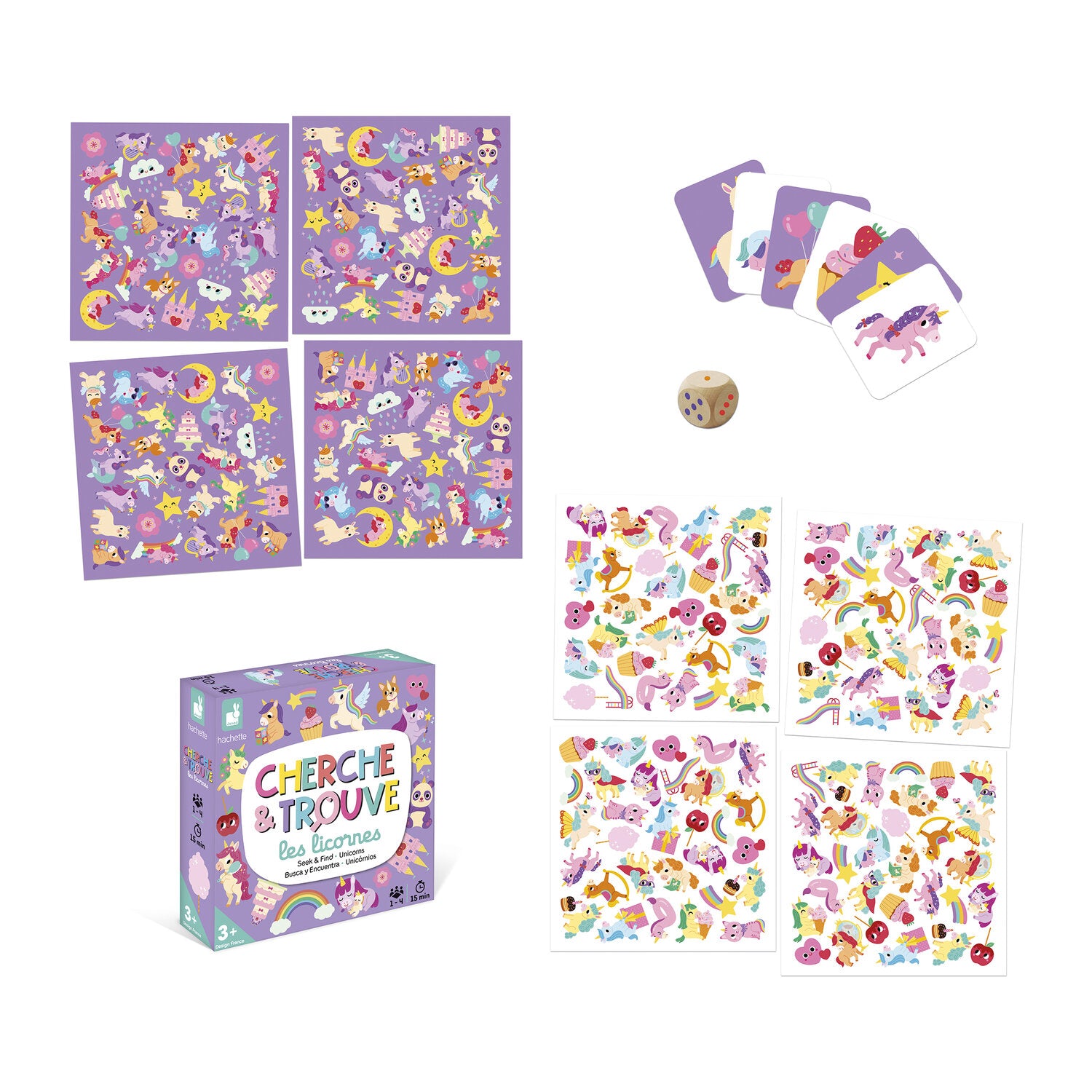 Mon premier cherche et trouve - Licornes