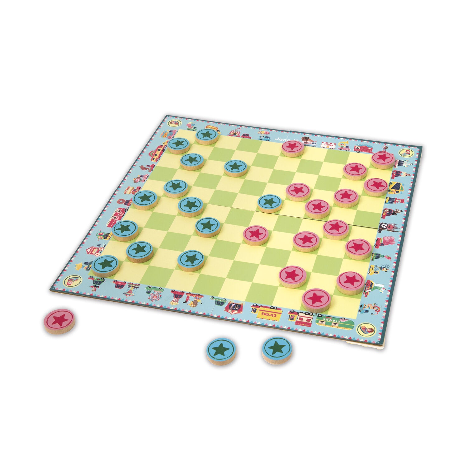 Jeu duo - Petits chevaux et dames