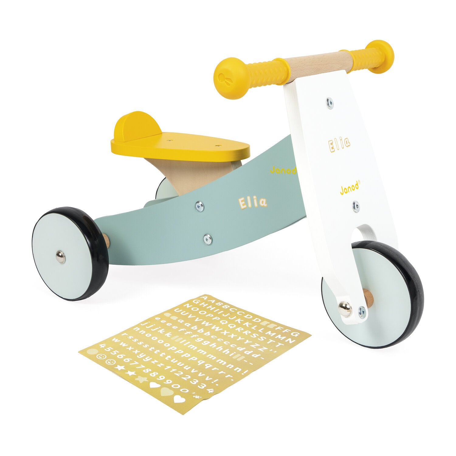 Wooden tricycle