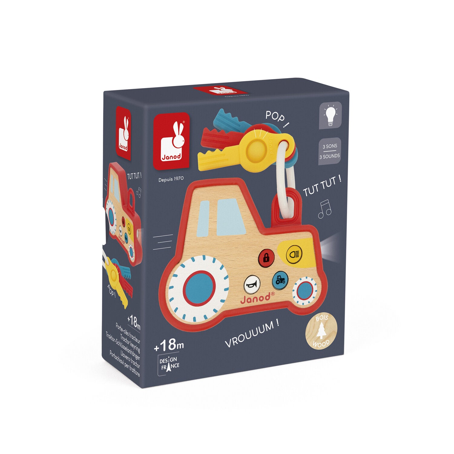 Tractor keyring