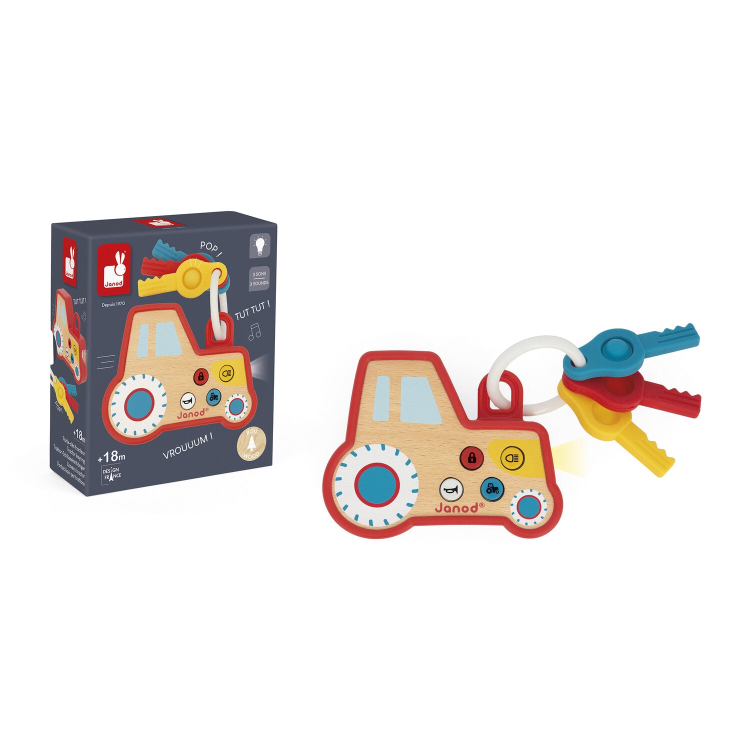 Tractor keyring