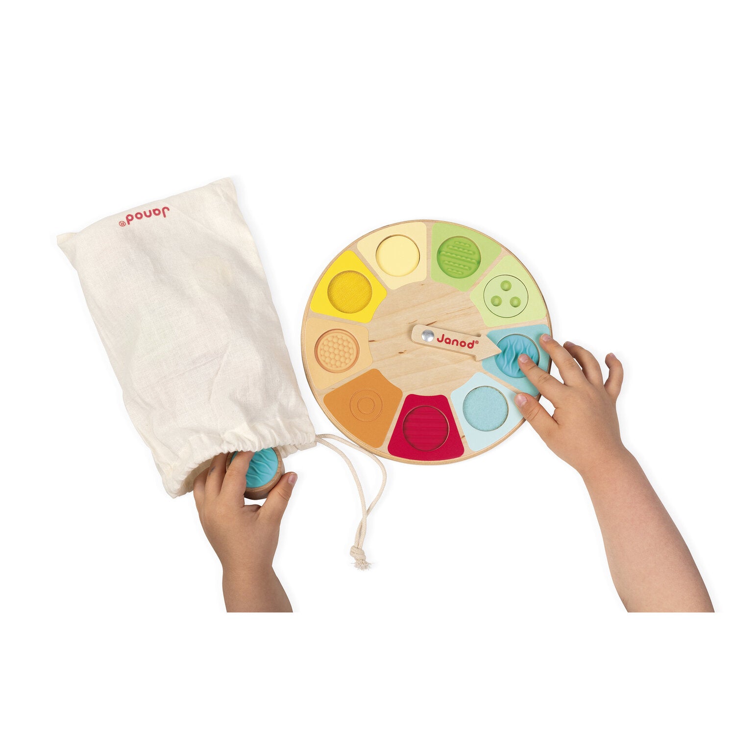 Roue mémo Touch - Sensoriel