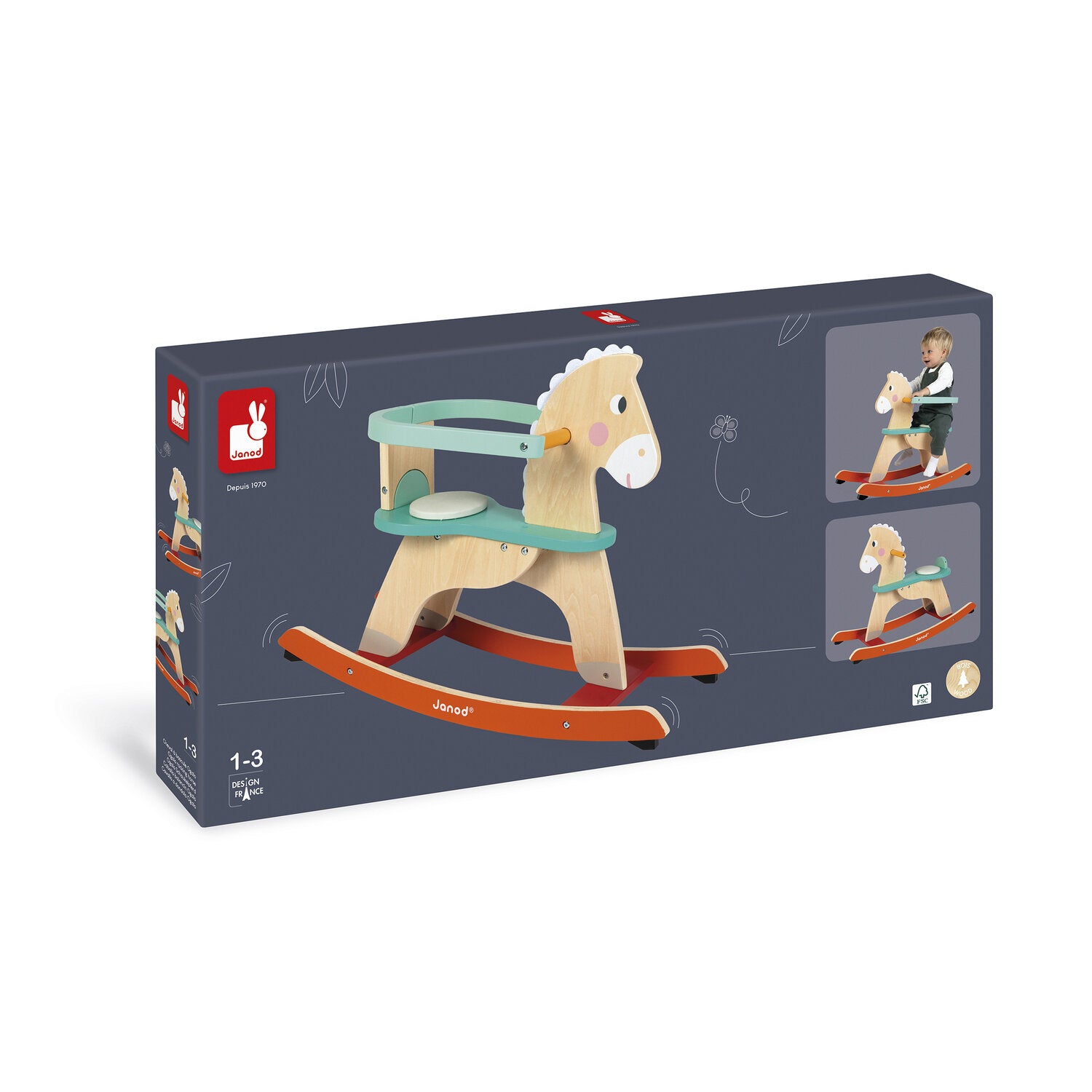 Zigolo - Cheval à bascule