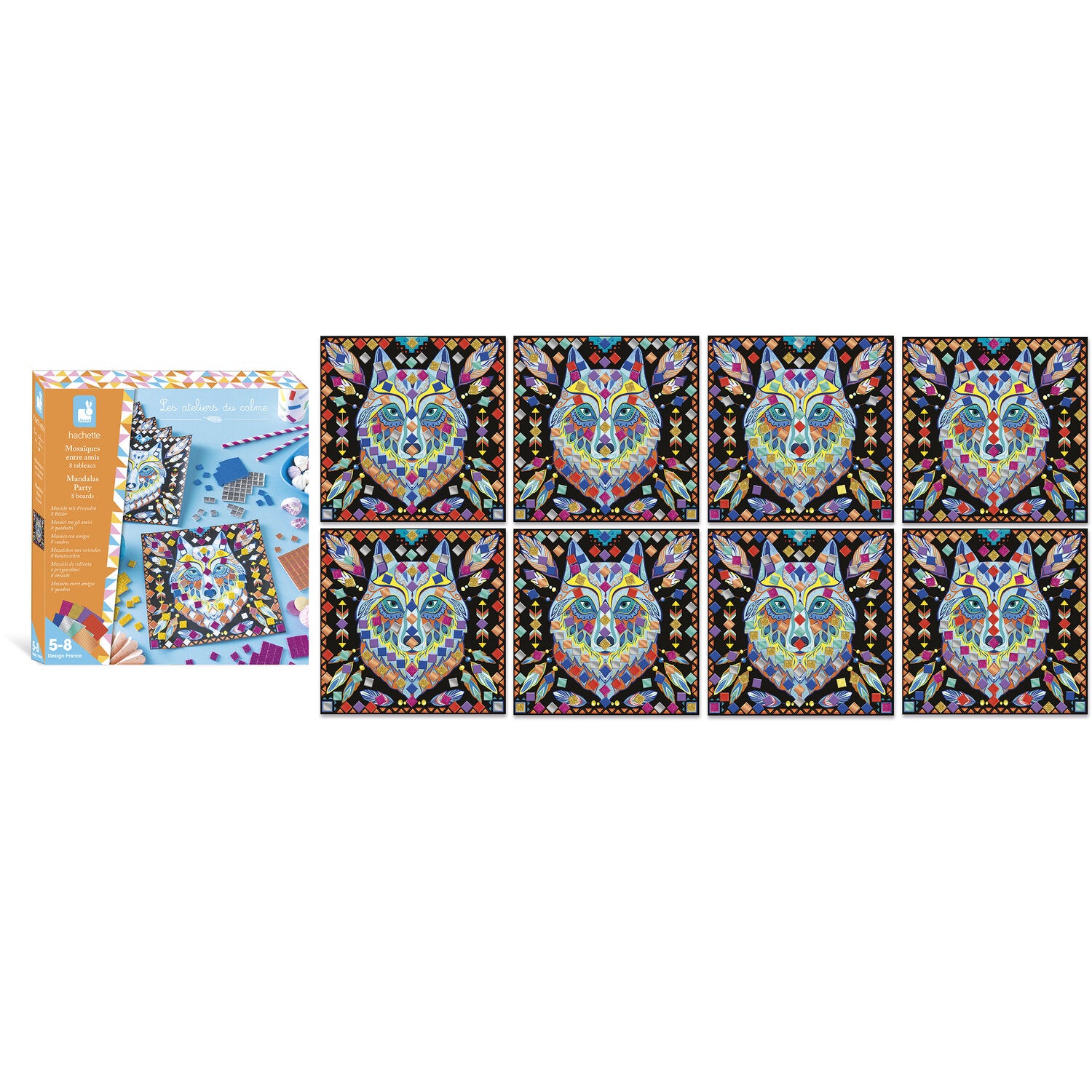 Mosaïques entre amis - Mandala party