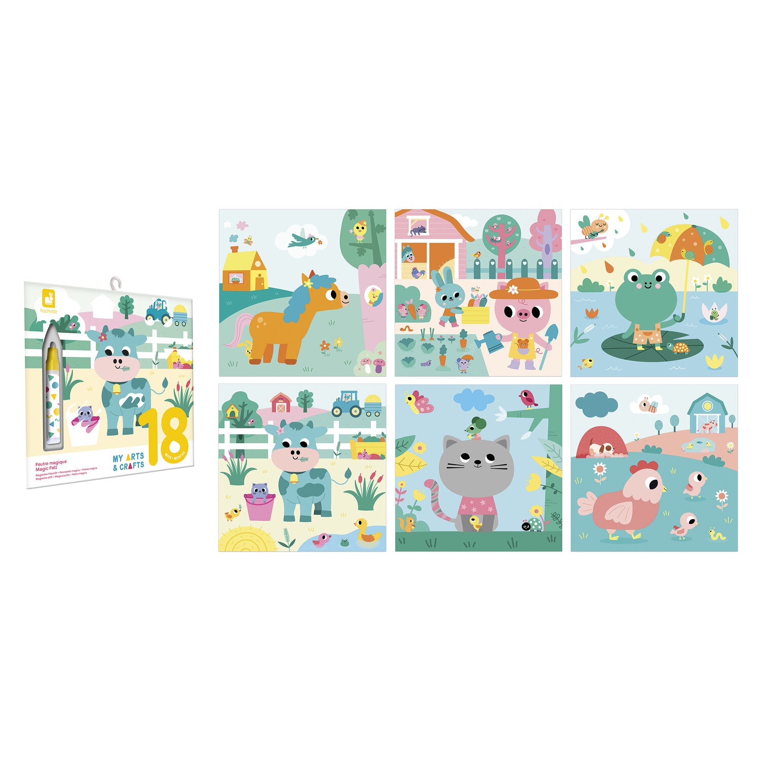 Feutre magique - La ferme