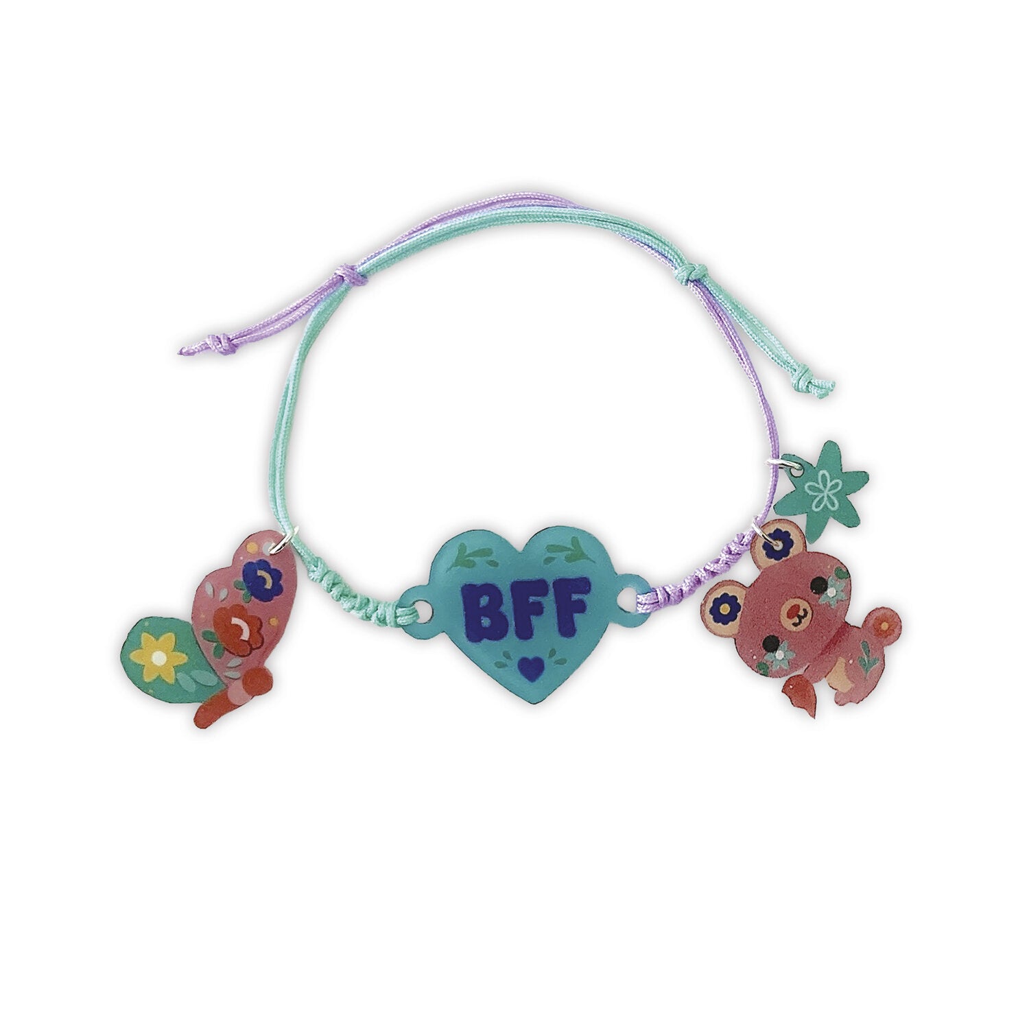 8 bijoux d'amitié plastique fou à créer