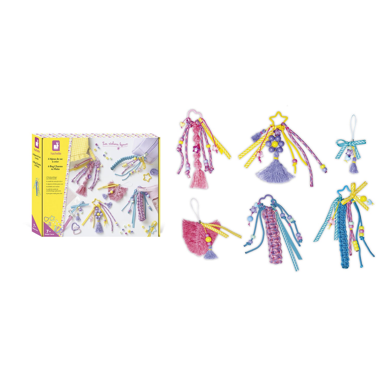 6 bijoux de sac à créer