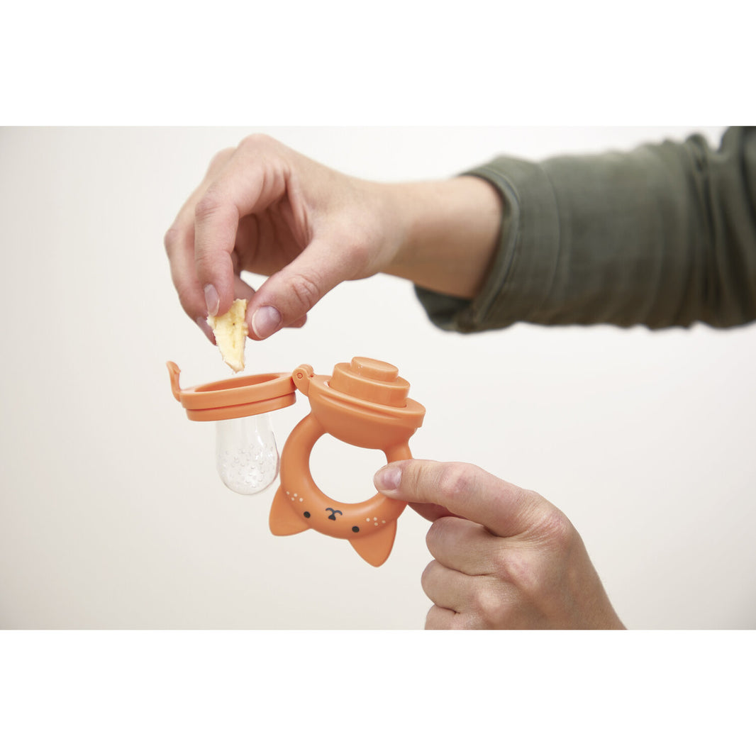 Coffret bavoir et grignoteuse bébé