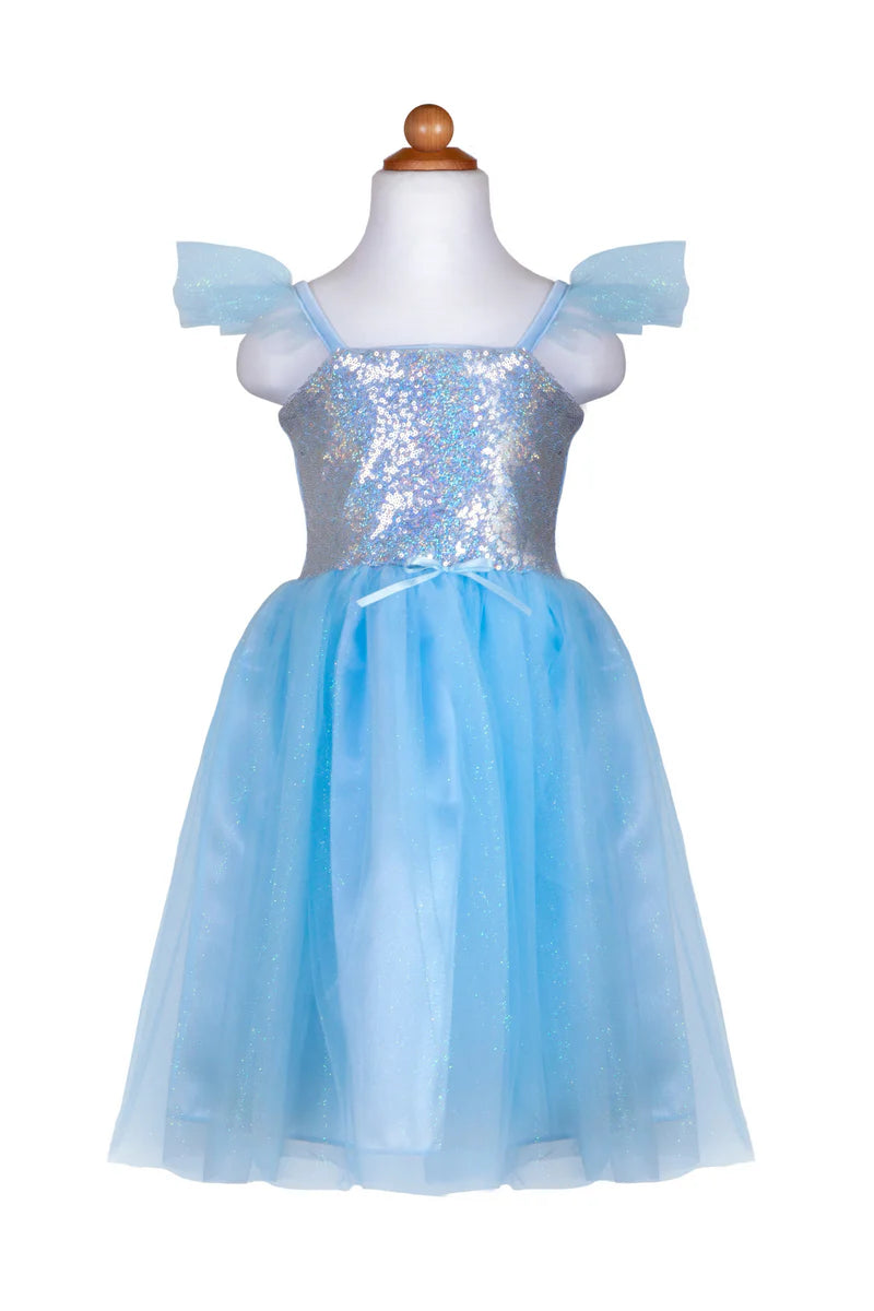 Robe de princesse Sequins, bleu