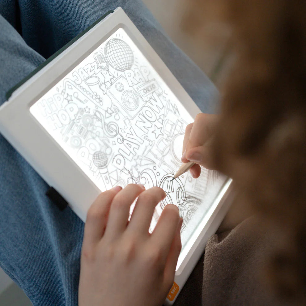 KIDYDRAW-PAD Tablette à dessin lumineuse meli-melo