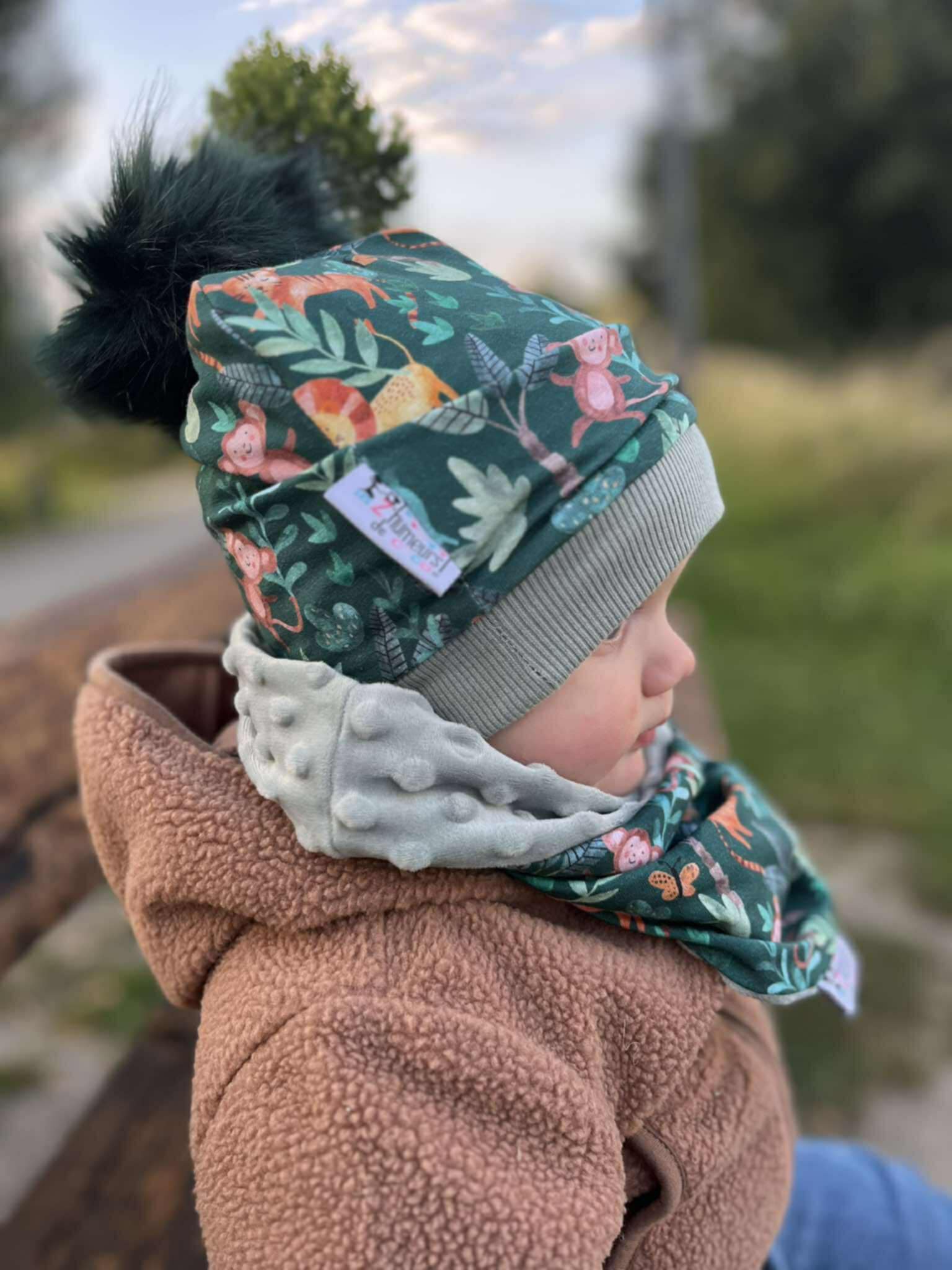 Bonnet Pompon Enfant – Pratique & Douillet❄️