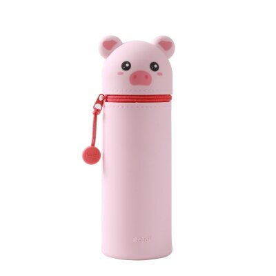 Trousse en silicone - Cochon