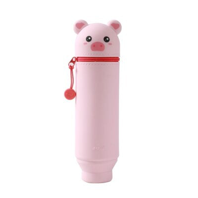 Trousse en silicone - Cochon