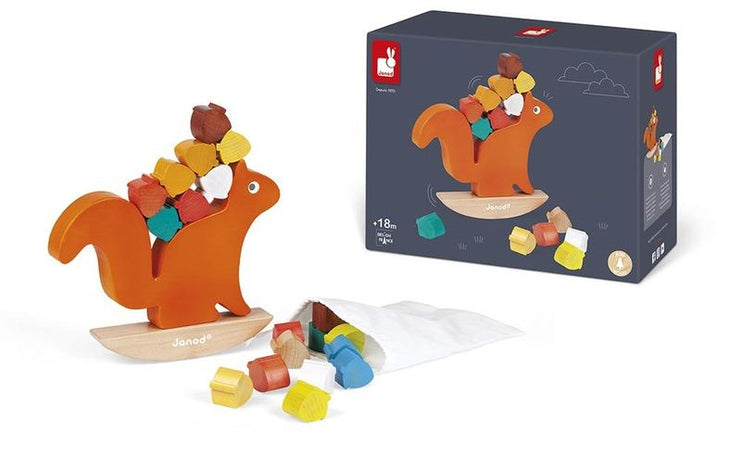 Jeux d'équilibre NUTTY  balance en bois