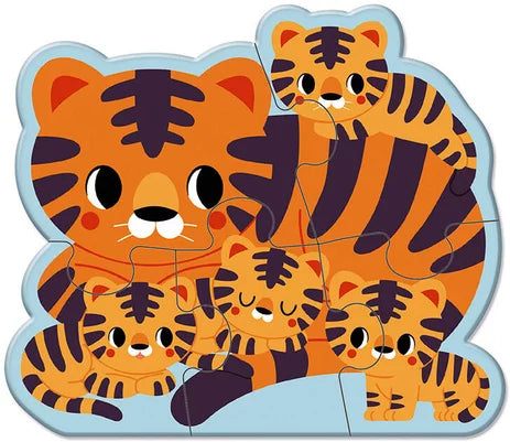 5 Puzzles évolutifs animaux 2-3-4-5-6 Pcs