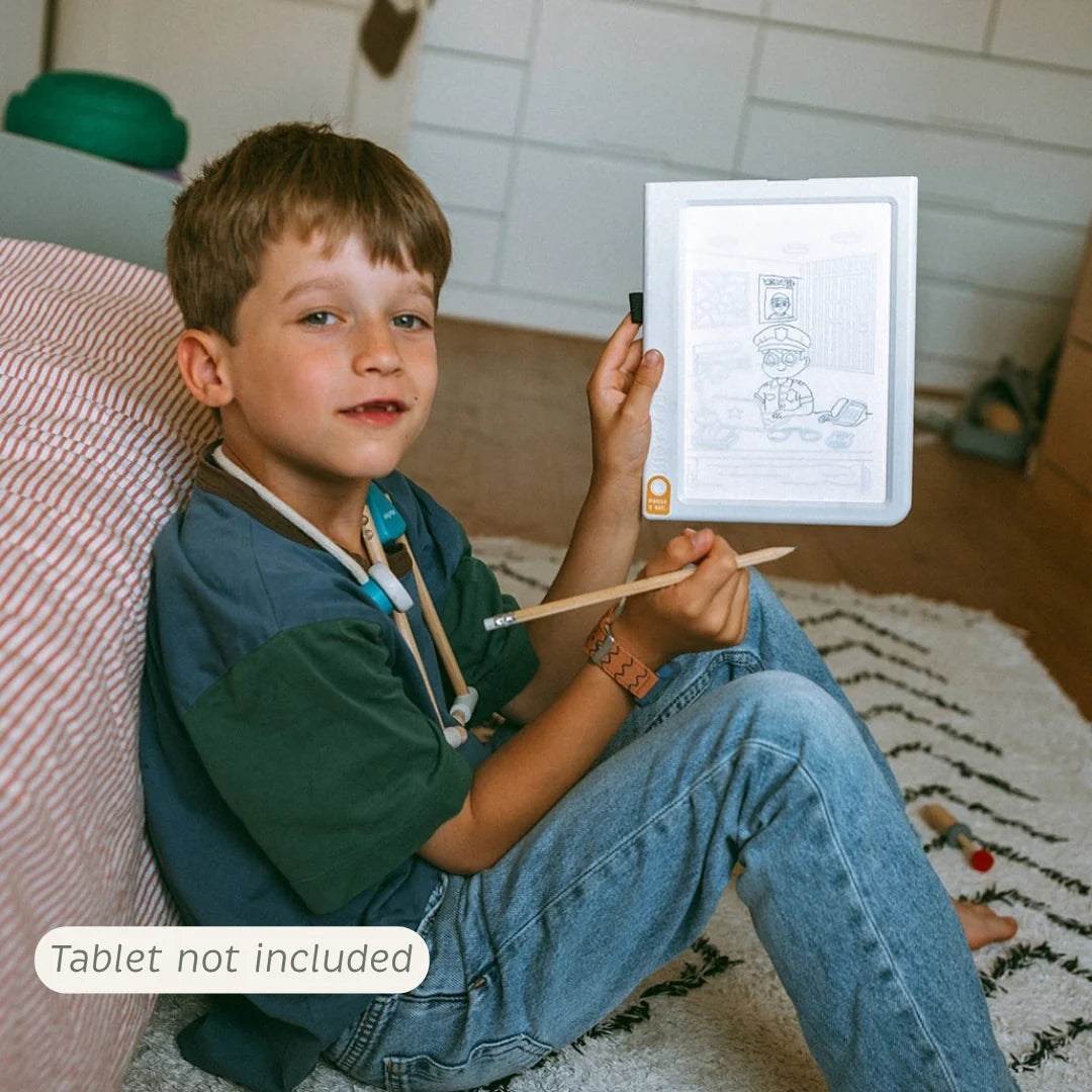 Recharge KIDYDRAW-PAD – Héros du quotidien – Kidywolf