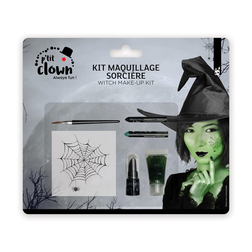 Kit maquillage Sorcière enfant - P’tit Clown
