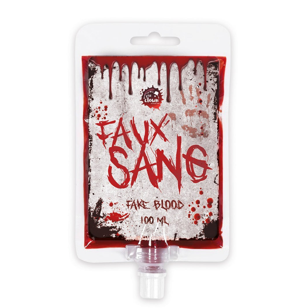 Poche de faux sang 100 ml - P’tit Clown
