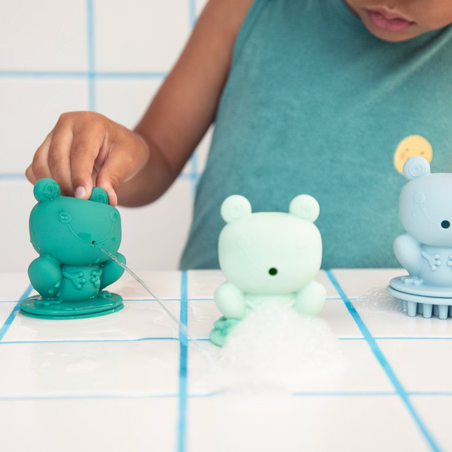3 Grenouilles de bain