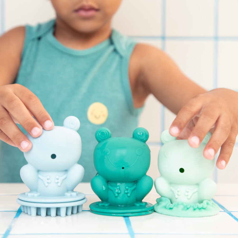 3 Grenouilles de bain