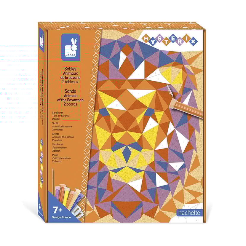 Kit créatif - Coffret Sables Animaux de la Savane