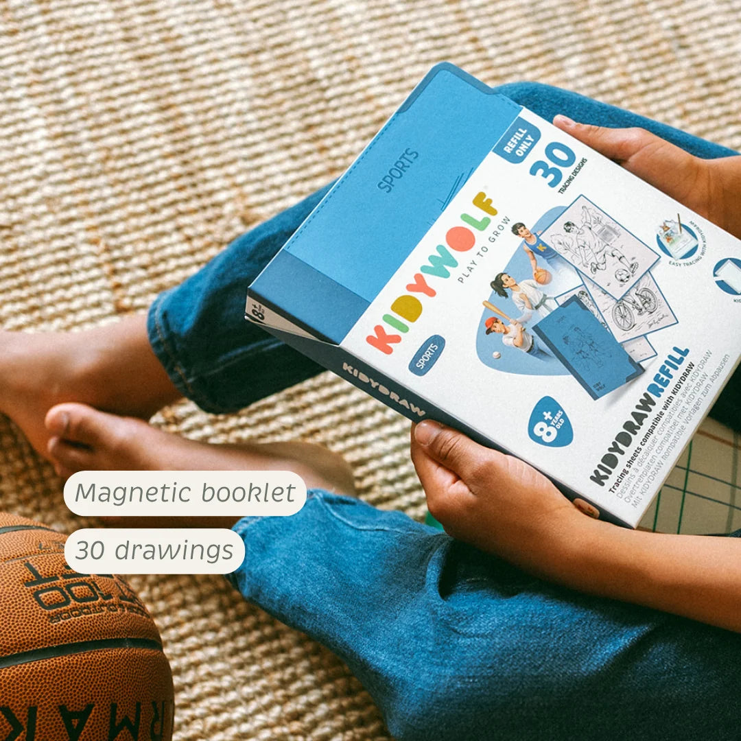 Recharge KIDYDRAW-PAD – Sport – Kidywolf