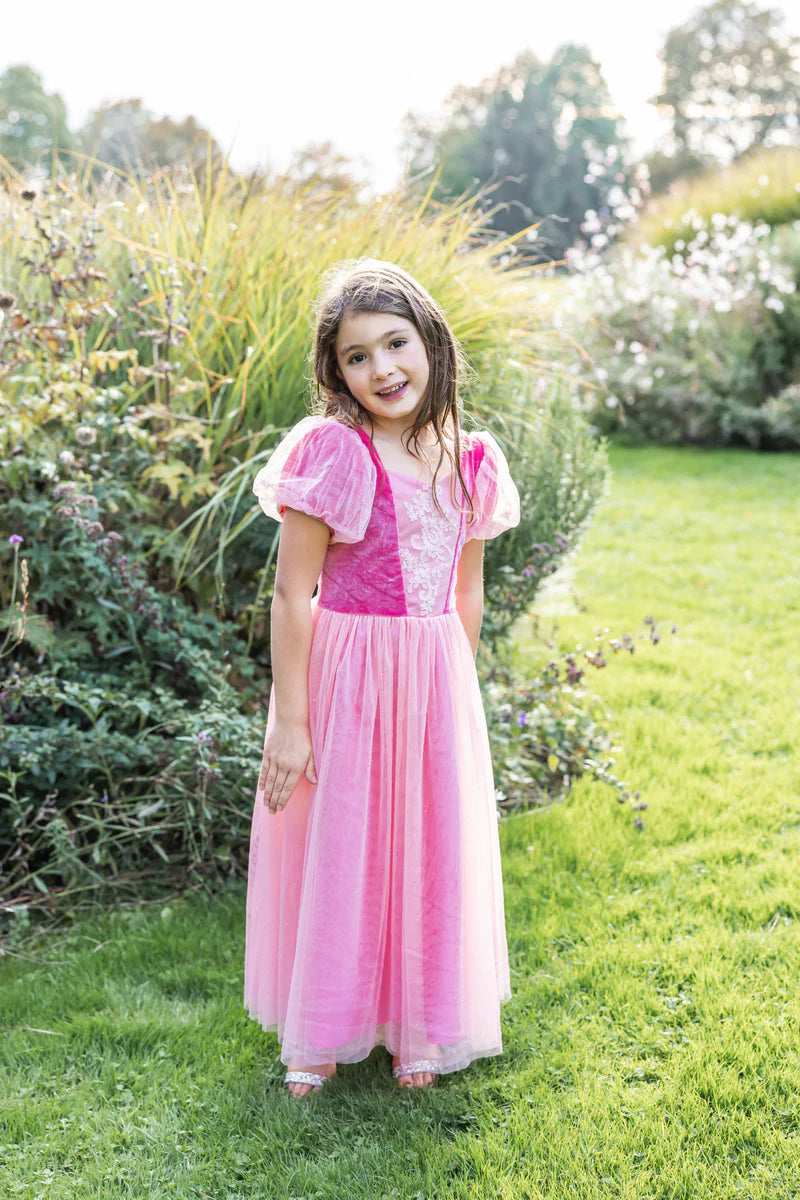 Robe de princesse en sorbet rosé
