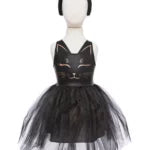 Robe de chat noir pour fille