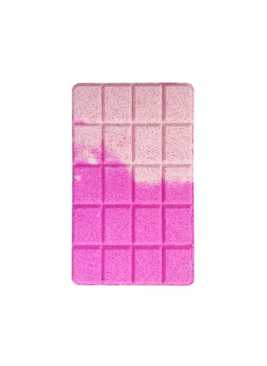 Pastille de bain effervescente rose - Fraise