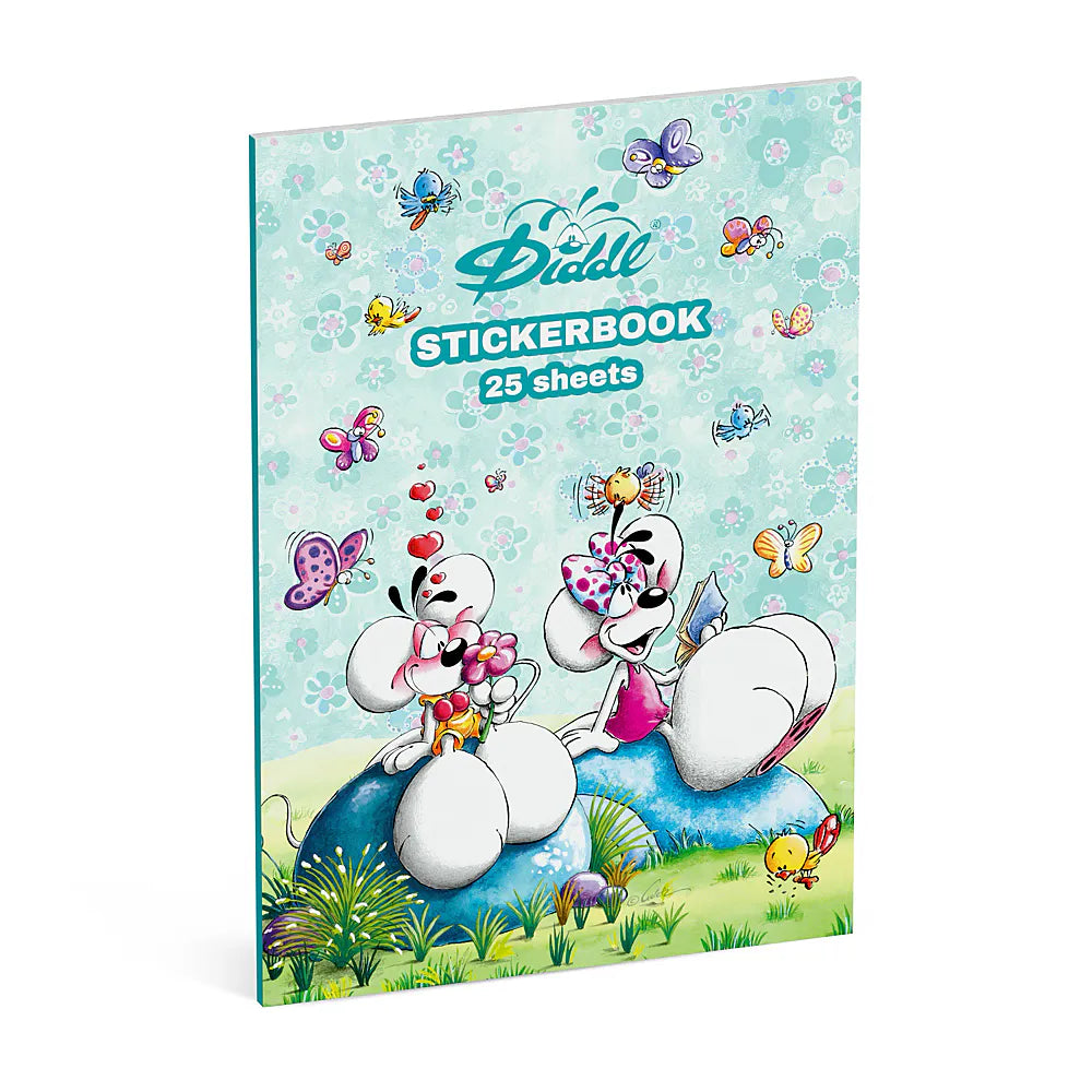 Livre d’autocollants Diddl – 25 feuilles Diddl