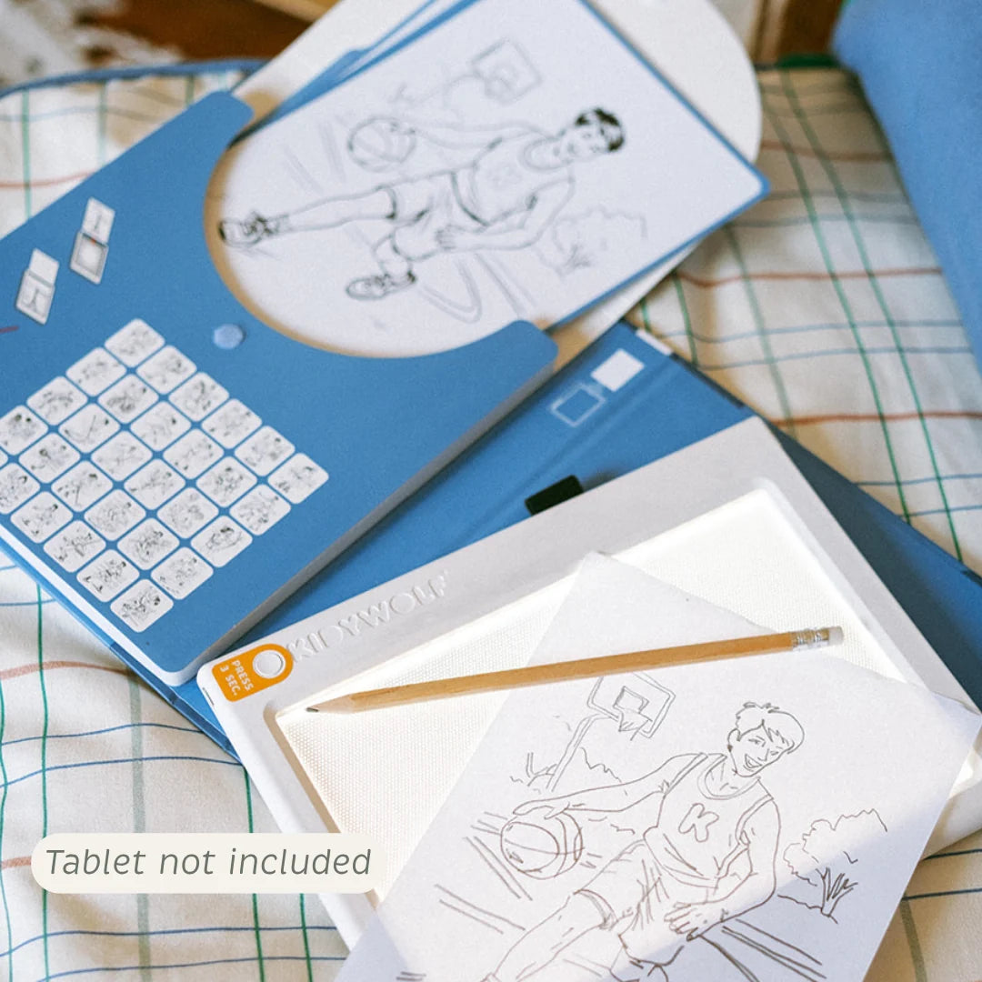 Recharge KIDYDRAW-PAD – Sport – Kidywolf