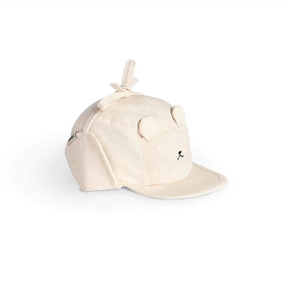 Casquette Camper Cap Ourson - Naturel