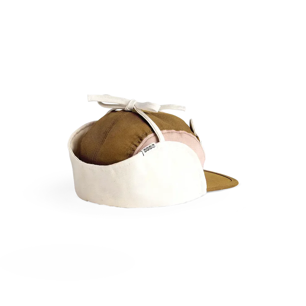 Casquette Camper Cap Ourson - Rose et Brun