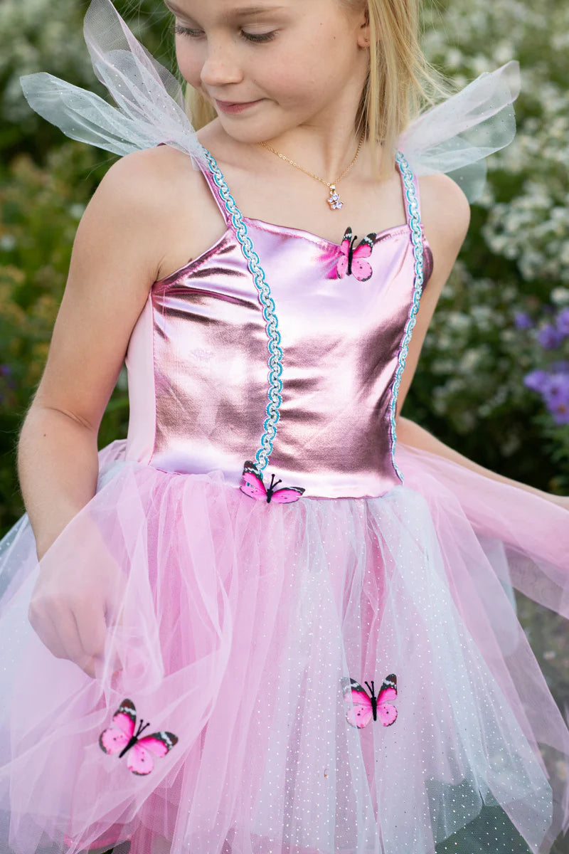 Robe et coiffe papillon Woodland