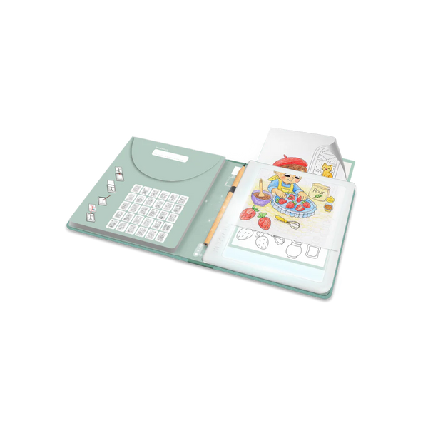 KIDYDRAW-PAD Tablette à dessin lumineuse Food