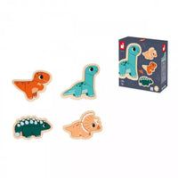 4 Puzzles Evolutifs Dino