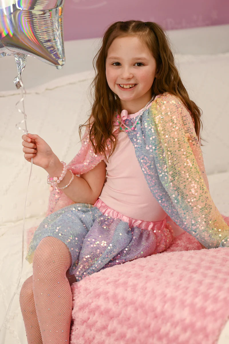 Jupe à sequins ombrés