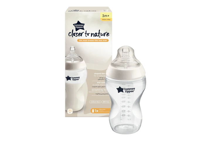 Biberon Closer to nature +3mois, 340ml - Lot de 1