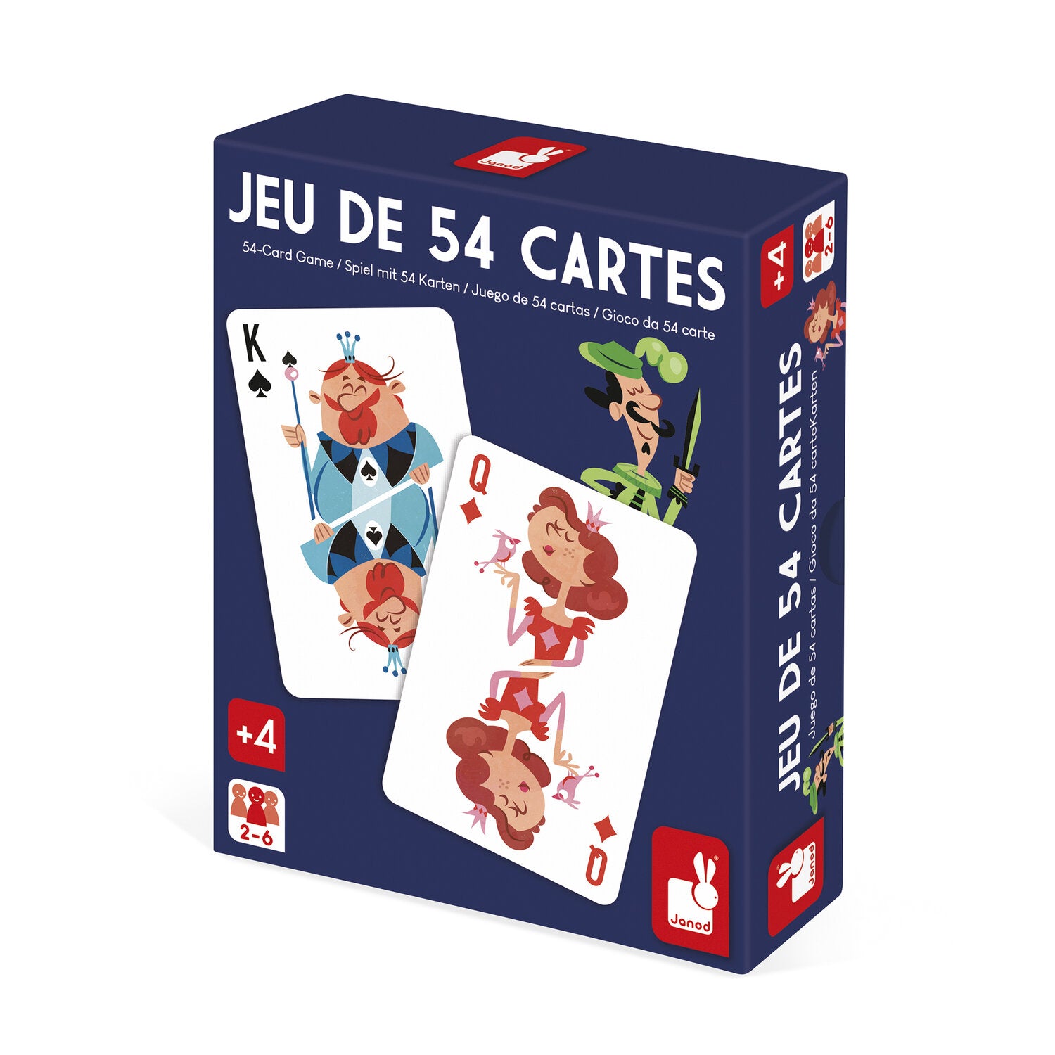 Jeu de 54 cartes