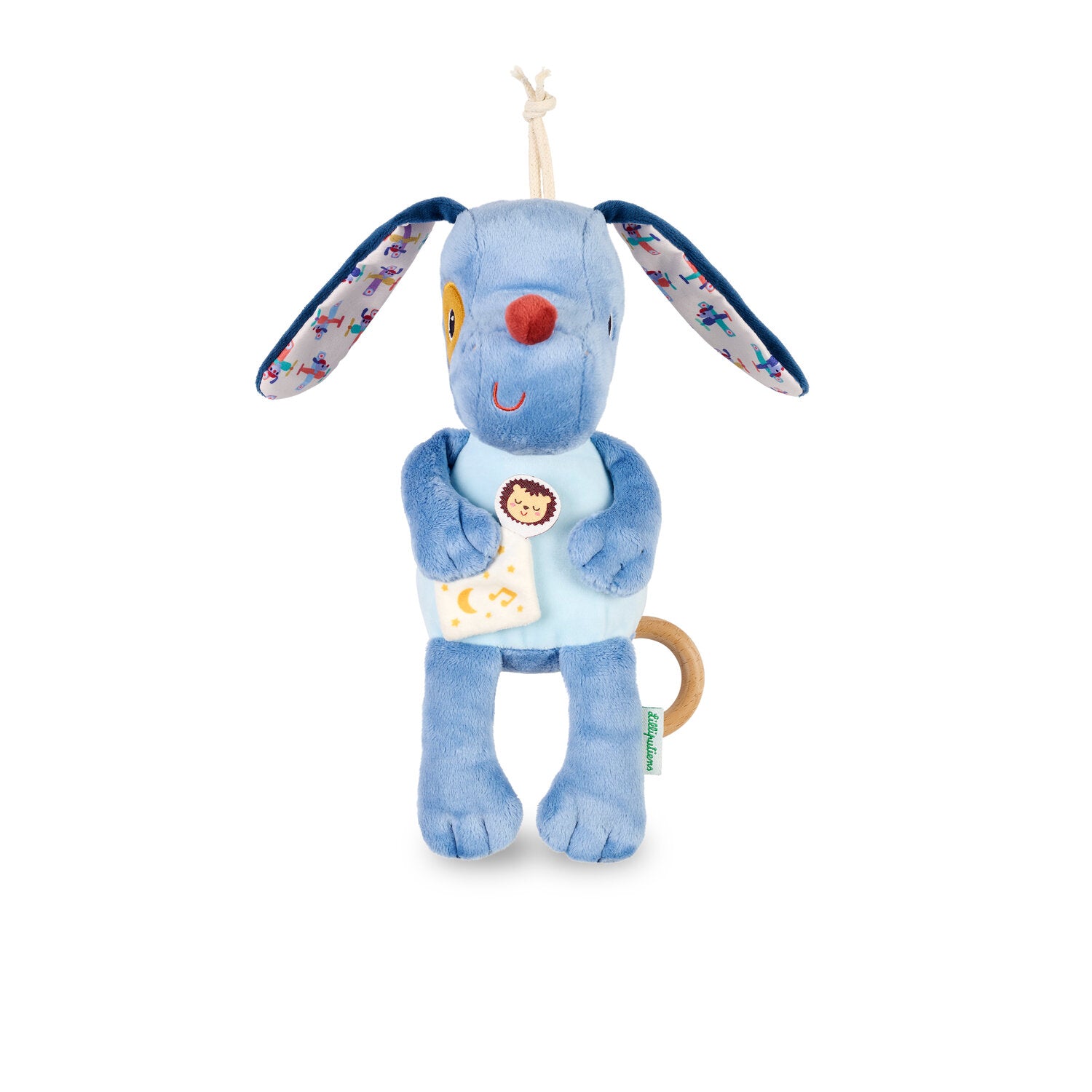 Peluche musicale phosphorescente - Jules le chien