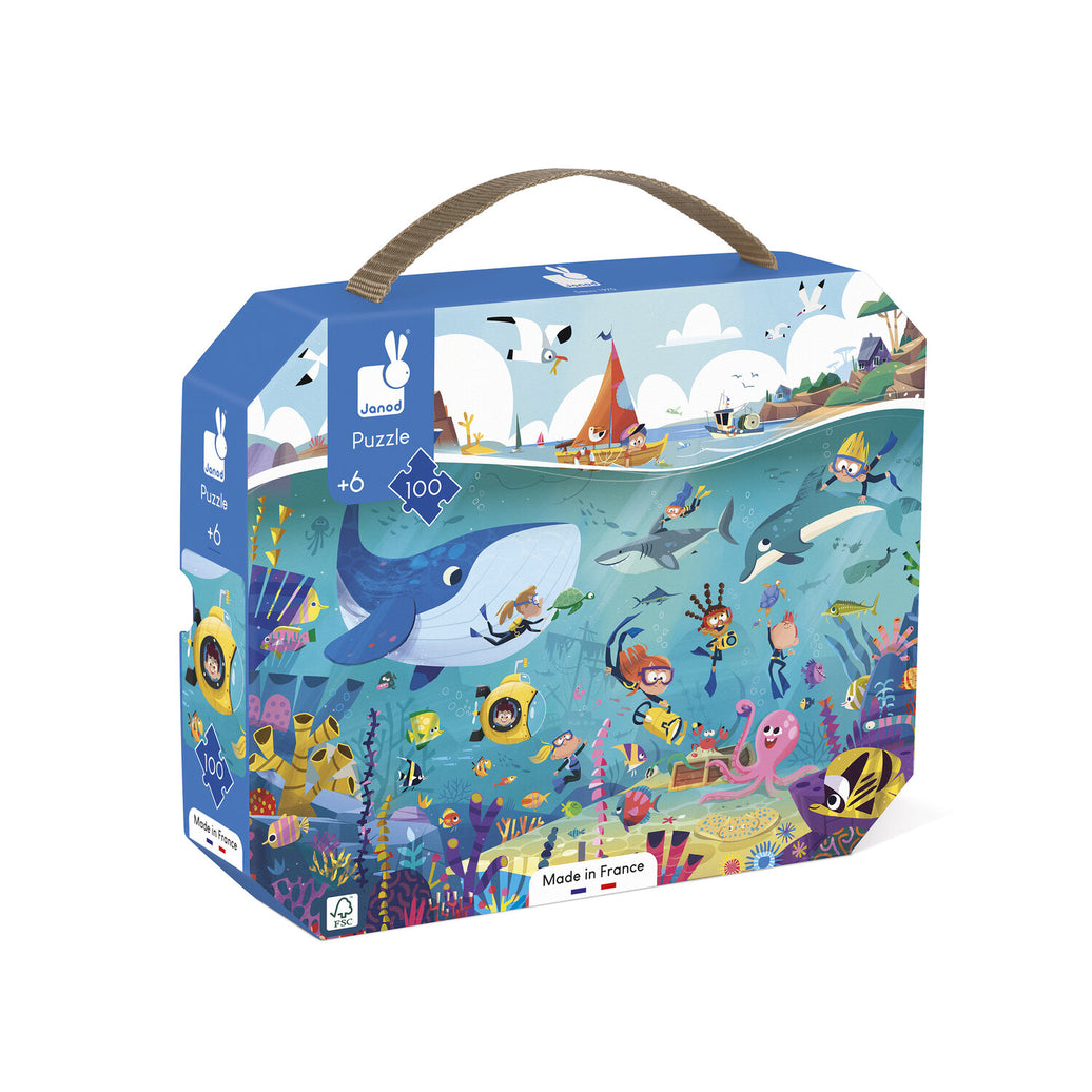Puzzle les fonds marins - 100pcs